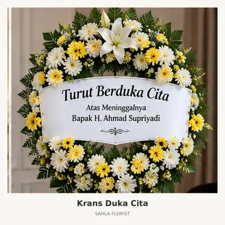 Krans Bunga Duka Lanny Jaya